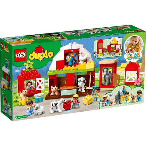Конструктор LEGO DUPLO Хлев, трактор и уход за животными (10952) Превью 1