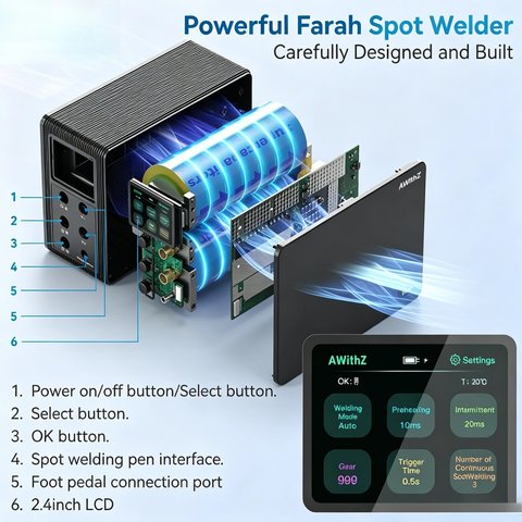 Аппарат точечной сварки AWithZ P60F, 29,2 кВт Превью 4
