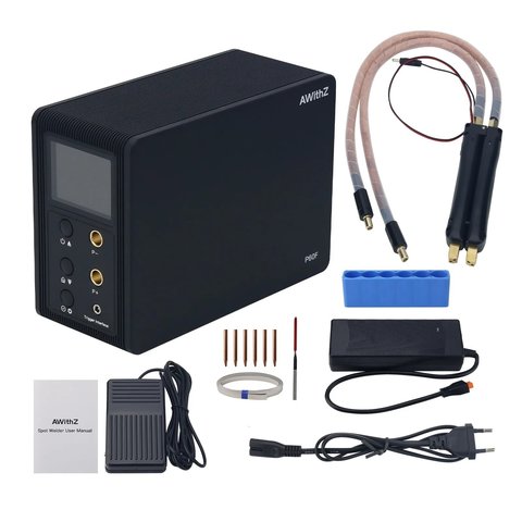 Аппарат точечной сварки AWithZ P60F, 29,2 кВт, з подвійною ручкою WP240 Превью 7