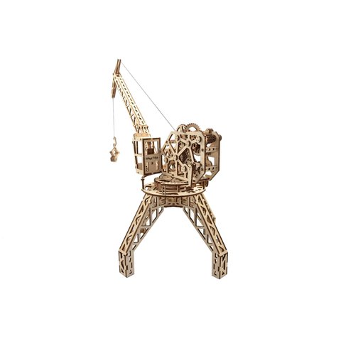 Mechanical 3D Puzzle Wood Trick Tower Crane Preview 1