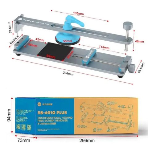 Soporte Sunshine SS-601G Plus, para desensamblar dispositivos móviles Vista previa  3
