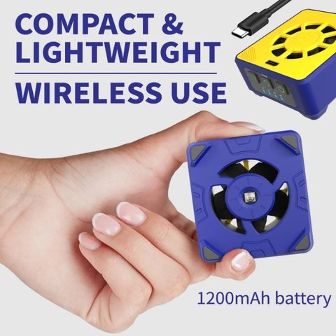 Lámpara ultravioleta Mechanic CUV-3, con un ventilador, con temporizador, con bateria Vista previa  4