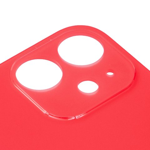 Housing Back Cover compatible with iPhone 12 mini, (red, no need to remove the camera glass, Original (PRC), big hole) Preview 1