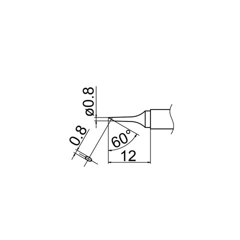 Soldering Tip HAKKO T12-C08 Preview 4