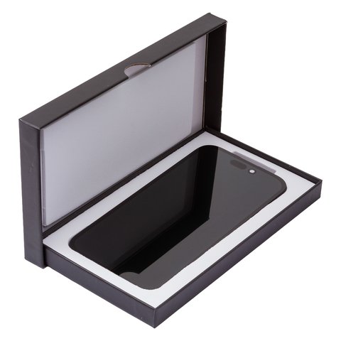 LCD compatible with iPhone 15, (black, with frame, HC, without IC, (AMOLED), DD-OLED soft) Preview 2