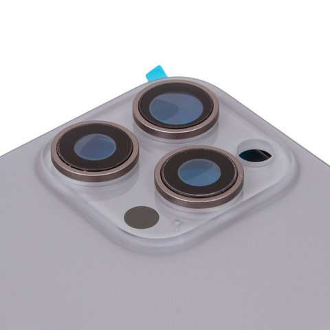 Housing compatible with iPhone 15 Pro Max, (gray, with SIM card holders, with side buttons, Original (PRC), EU Version, natural titanium) Preview 1