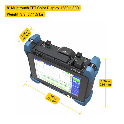 Reflectómetro óptico (OTDR) EXFO FTB-1v2-720C-SM1 Vista previa  1