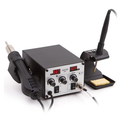 Estación de soldadura de aire caliente Accta 301A (110 V) Vista previa  4