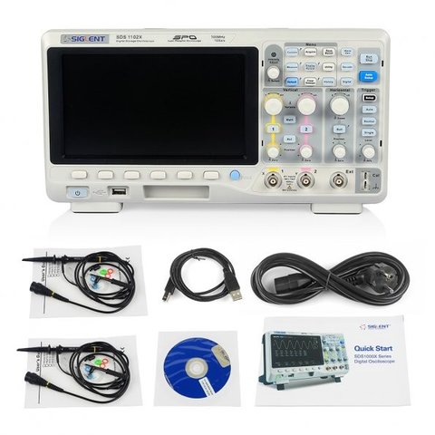 Osciloscopios de fósforo digital SIGLENT SDS1102X-S Vista previa  2