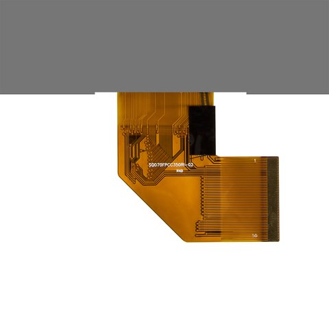 Pantalla LCD puede usarse con China-Tablet PC 7", 50 pin, sin marco, #K070-B1T50F-FPC-E/YQL-70D201H-V0-P/SL007DC139FPC-V1 Vista previa  1