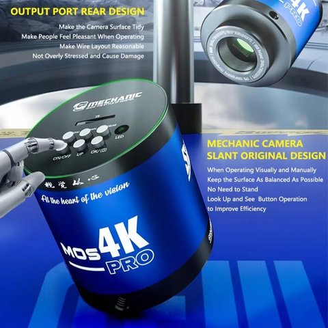 Cámara ocular Mechanic MOS-4K Pro, para microscopio Vista previa  6