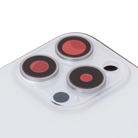 Carcasa puede usarse con iPhone 15 Pro, blanco, con botones laterales,  con sujetador de tarjeta SIM, Original (PRC), EU Version, white titanium Vista previa  1