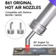 Boquilla para pistolas de aire Mechanic 861 Original, recta, 6in1, 4mm/5mm/6mm/8mm/10mm/12mm Vista previa  2
