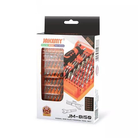 Набор инструментов для электроники 54 в 1 Jakemy JM-8150 Превью 3