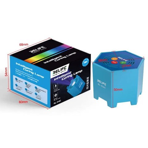 Ультрафиолетовая лампа RELIFE RL-014C, с вентилятором, с аккумулятором, 2in1 Превью 6