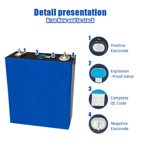 Акумулятор EVE LF230, LiFePO4, 3,2 B, 230 Аг, grade a Прев'ю 2