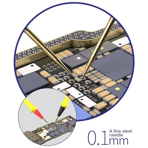 Вимірювальний щуп для мультиметра Mechanic RP15, гостра голка, 1000V, 20A Прев'ю 4