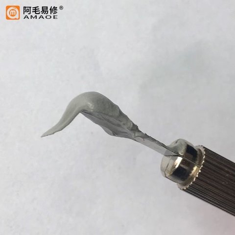 BGA паста Amaoe M11, безсвинцева, 138 °C, 50 г Прев'ю 4