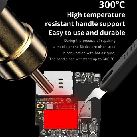 Набор скальпелей Mechanic Quick Eage 7, для удаления клея,  для микросхем, 5 in 1 Превью 4