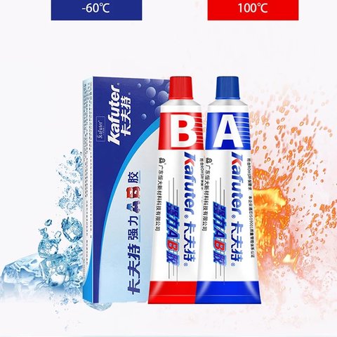 Клей Kafuter K-8818, акриловый, двухкомпонентный, 70 г Превью 1
