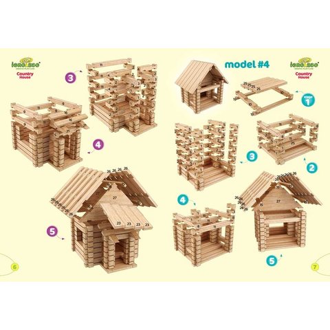 IGROTECO Country House 4 in 1 Building Set old Preview 8