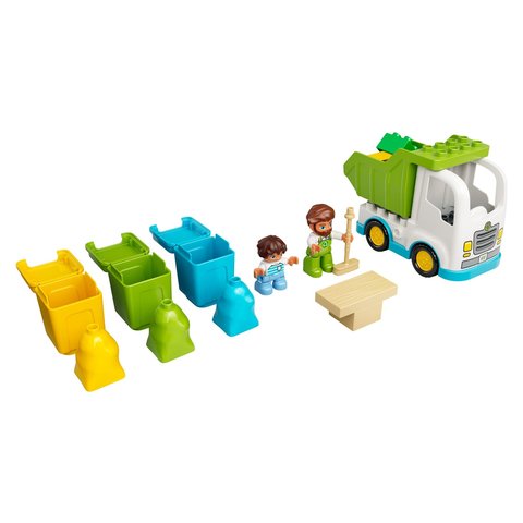 Конструктор LEGO DUPLO Мусоровоз и контейнеры для раздельного сбора мусора (10945) Превью 3