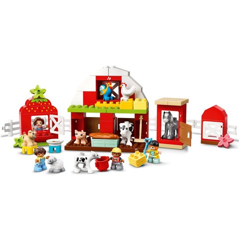 Конструктор LEGO DUPLO Хлев, трактор и уход за животными (10952) Превью 8