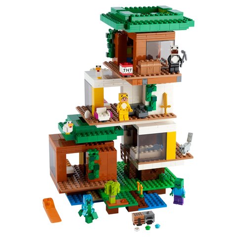 Конструктор LEGO Minecraft Современный домик на дереве (21174) Превью 2